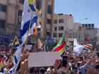 Druze demand self determination, wave Israeli flags in Syria demo