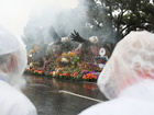 Rain soaks Rose Parade in California and snow squalls hit US Midwest and Northeast
