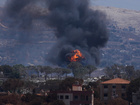 Israeli artillery shells Zawtar-Mayfadoun